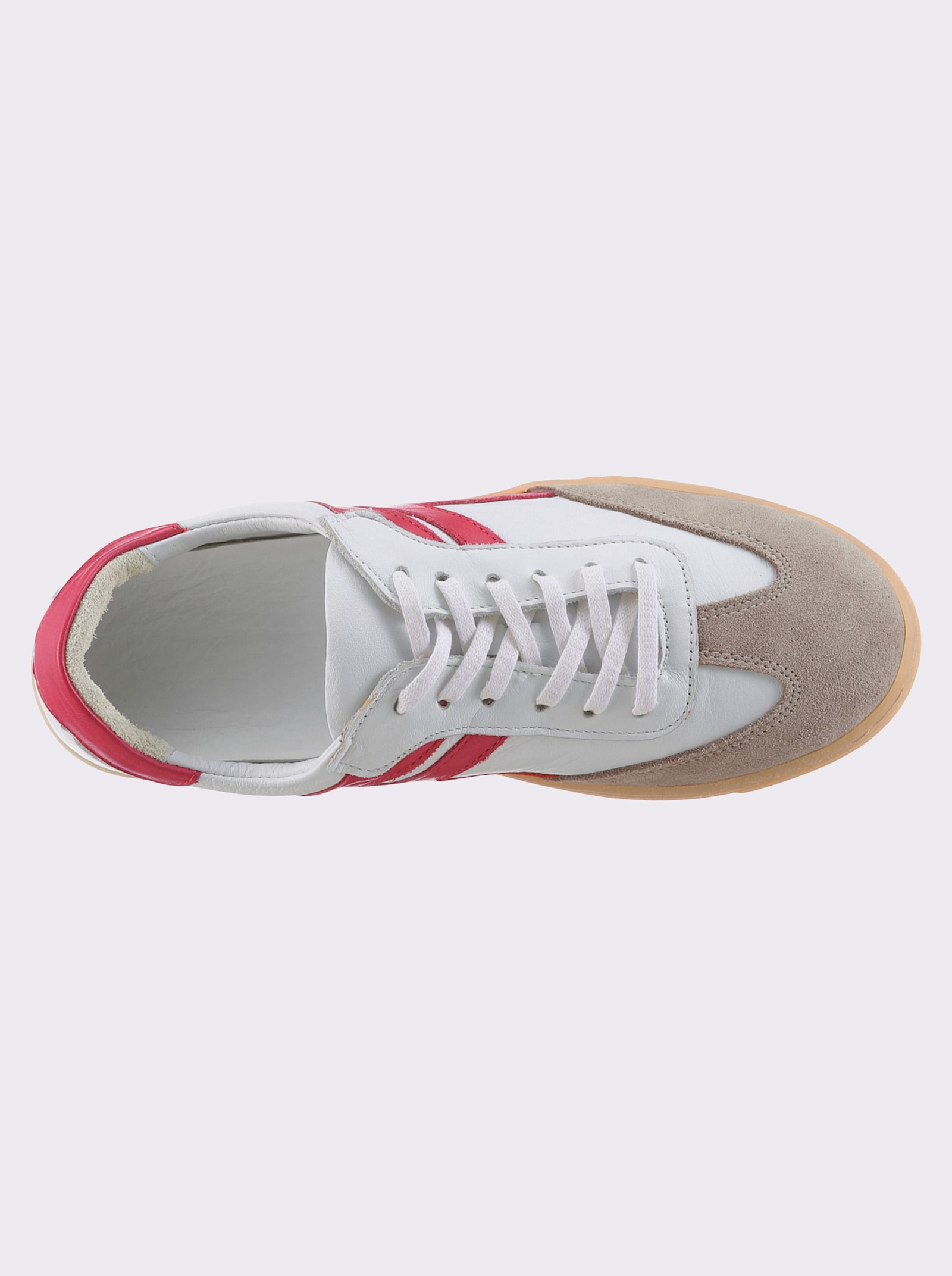 Andrea Conti Sneaker - weiß-rot