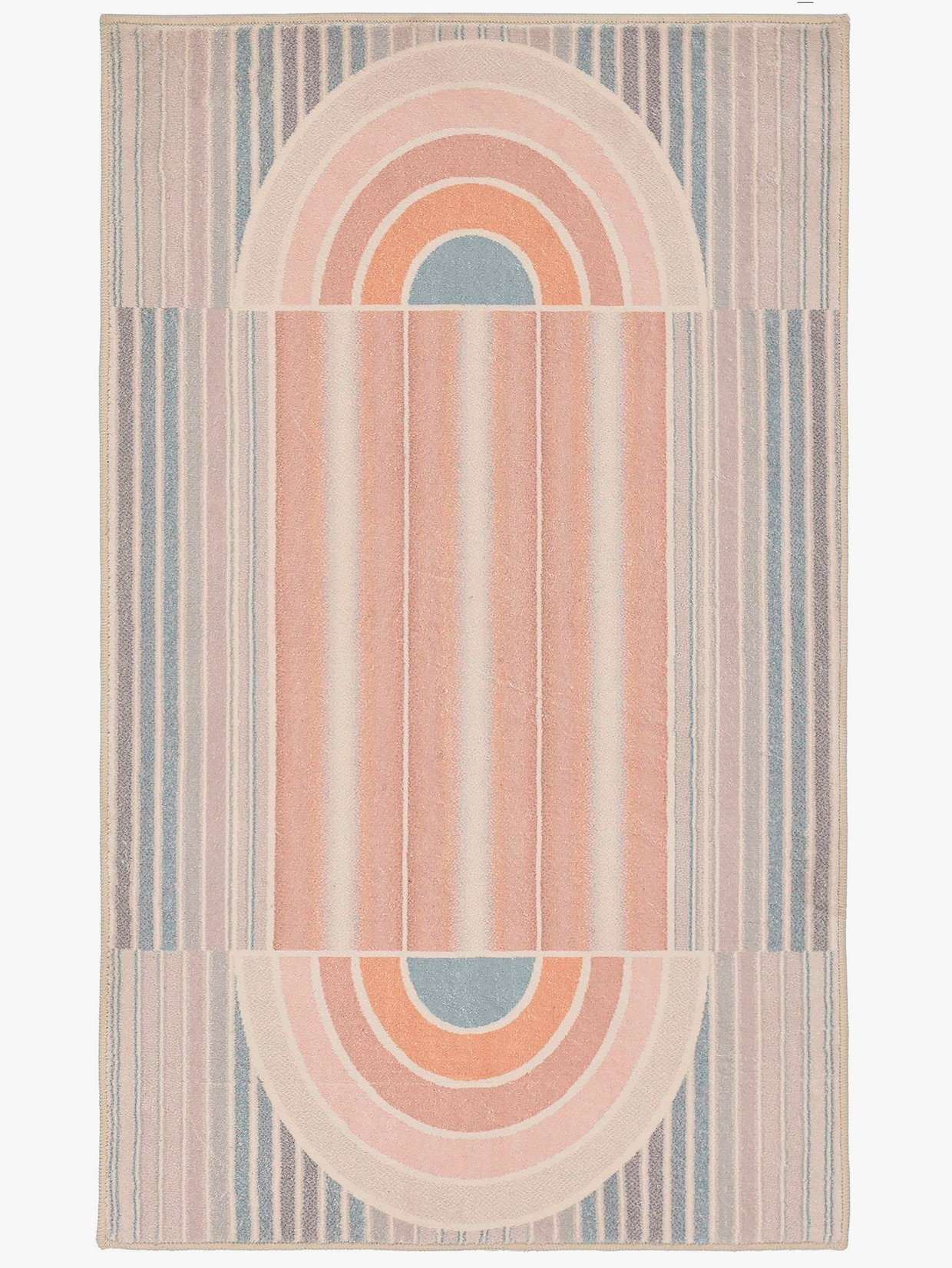 Theko Badematte - rosa-bunt