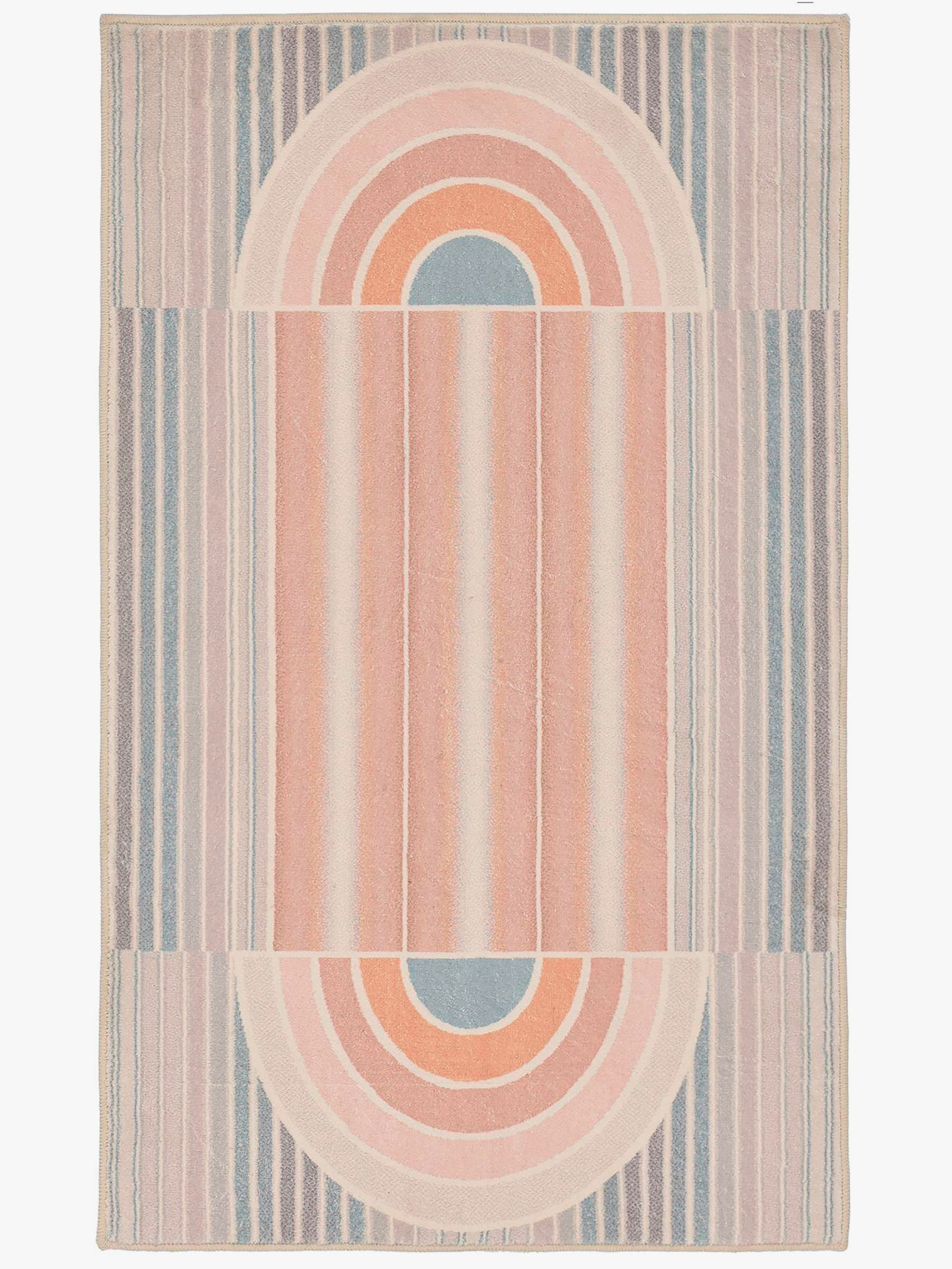 Theko Badematte - rosa-bunt