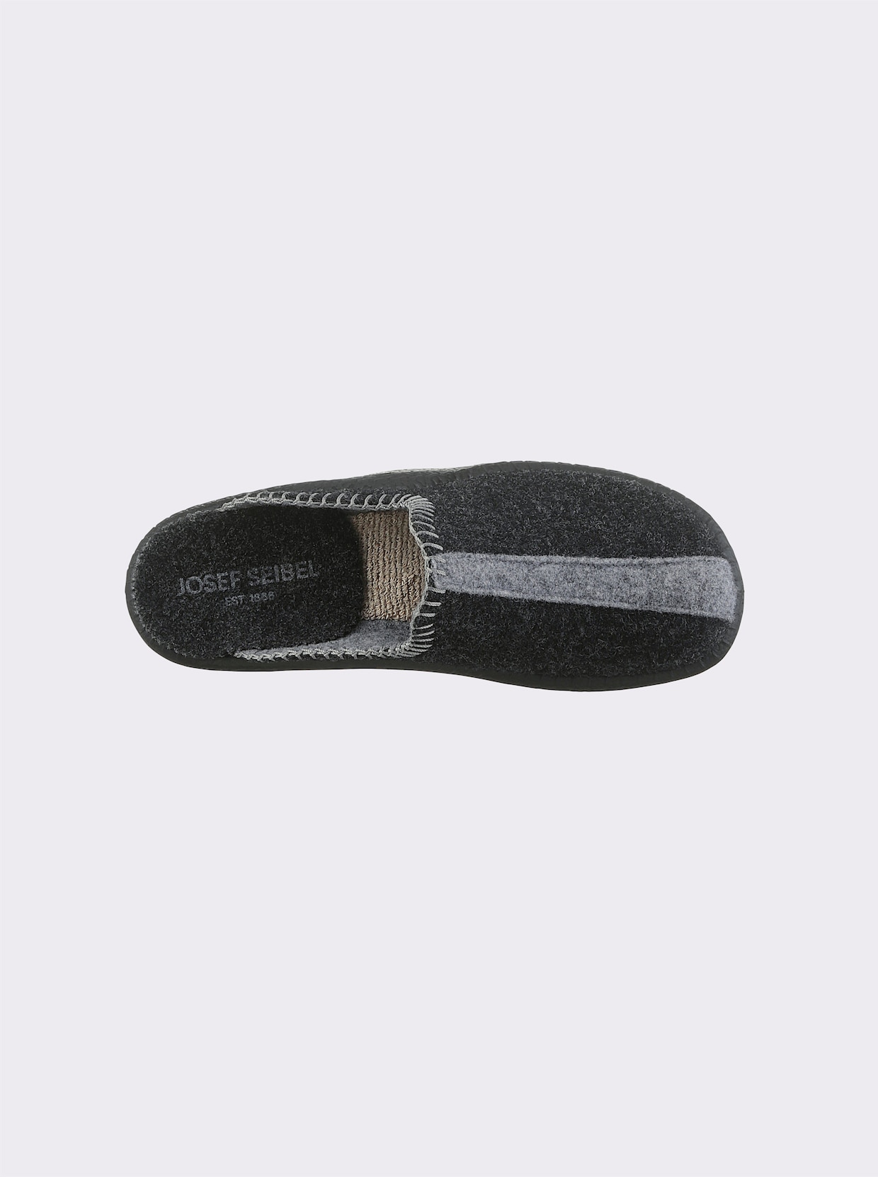 Josef Seibel Pantoffel - anthrazit-grau