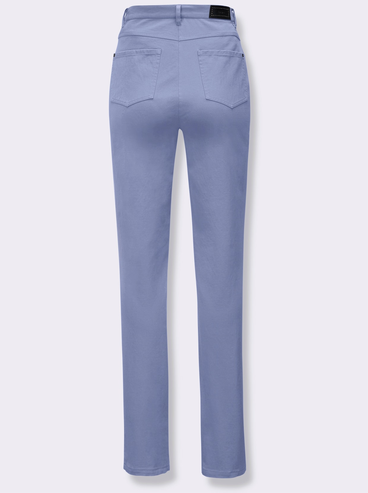 Cosma Twill-Hose - taubenblau