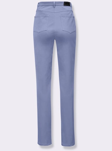 Cosma Twill-Hose - taubenblau