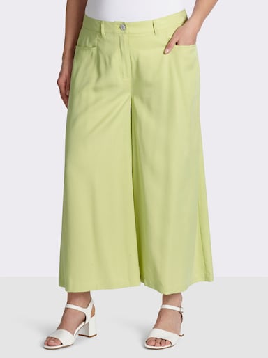 sheego Culotte in 7/8-Länge - pistazie