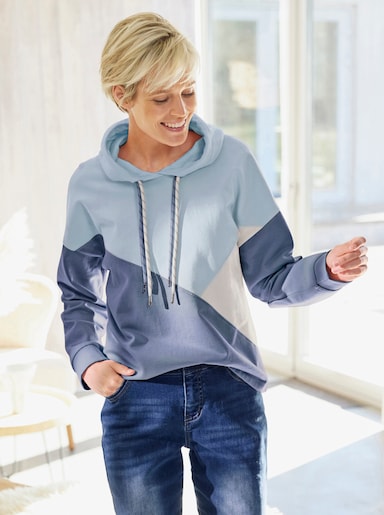 heine Sweatshirt - hellblau-champagner