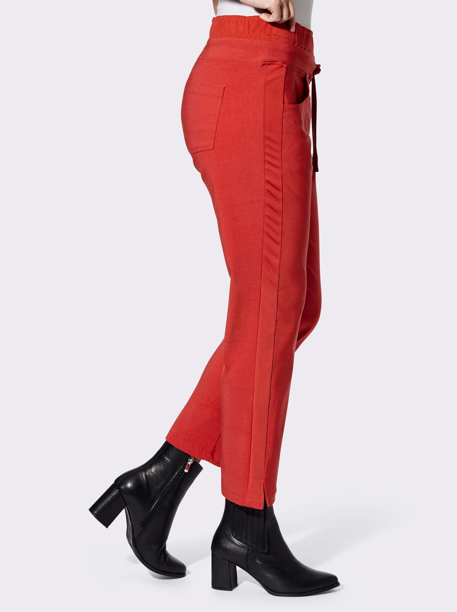 heine Jogg Pants in 7/8-Länge - erdbeere