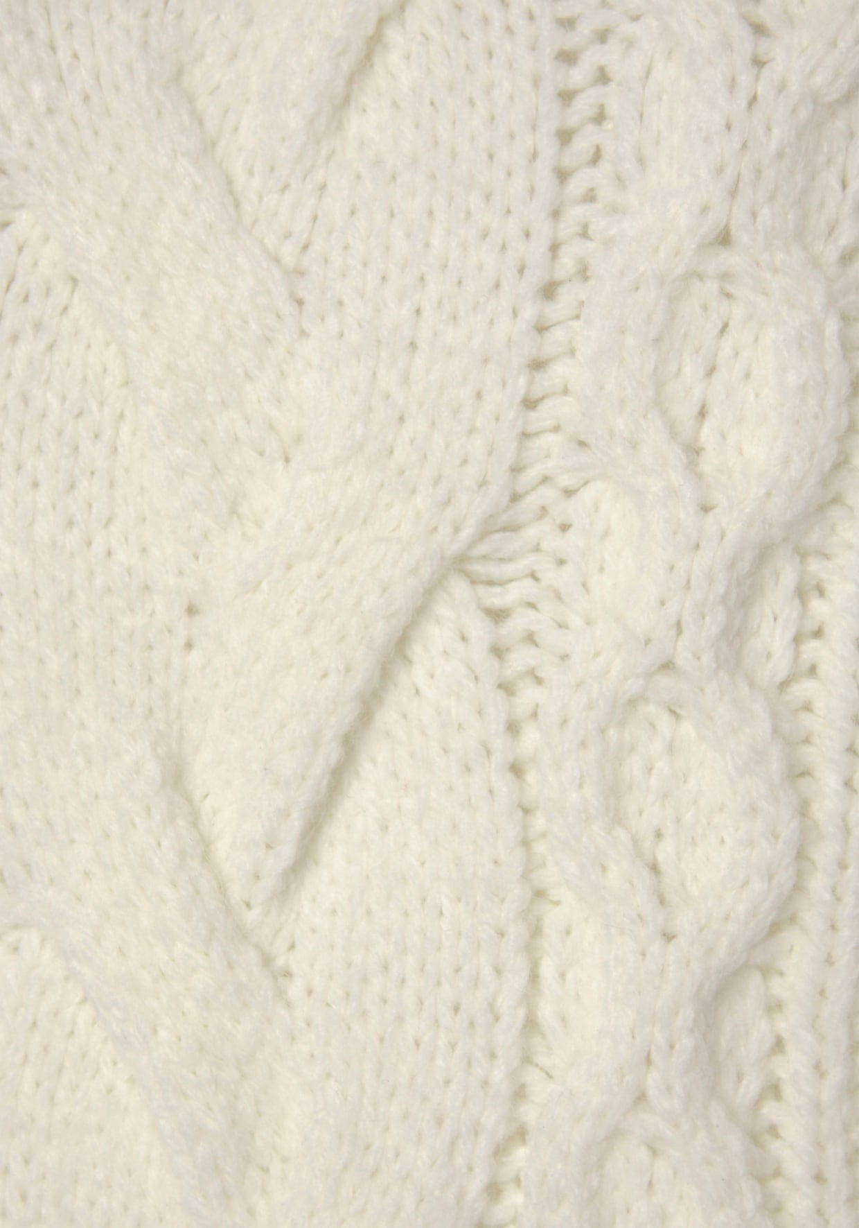 Buffalo Stehkragenpullover - creme