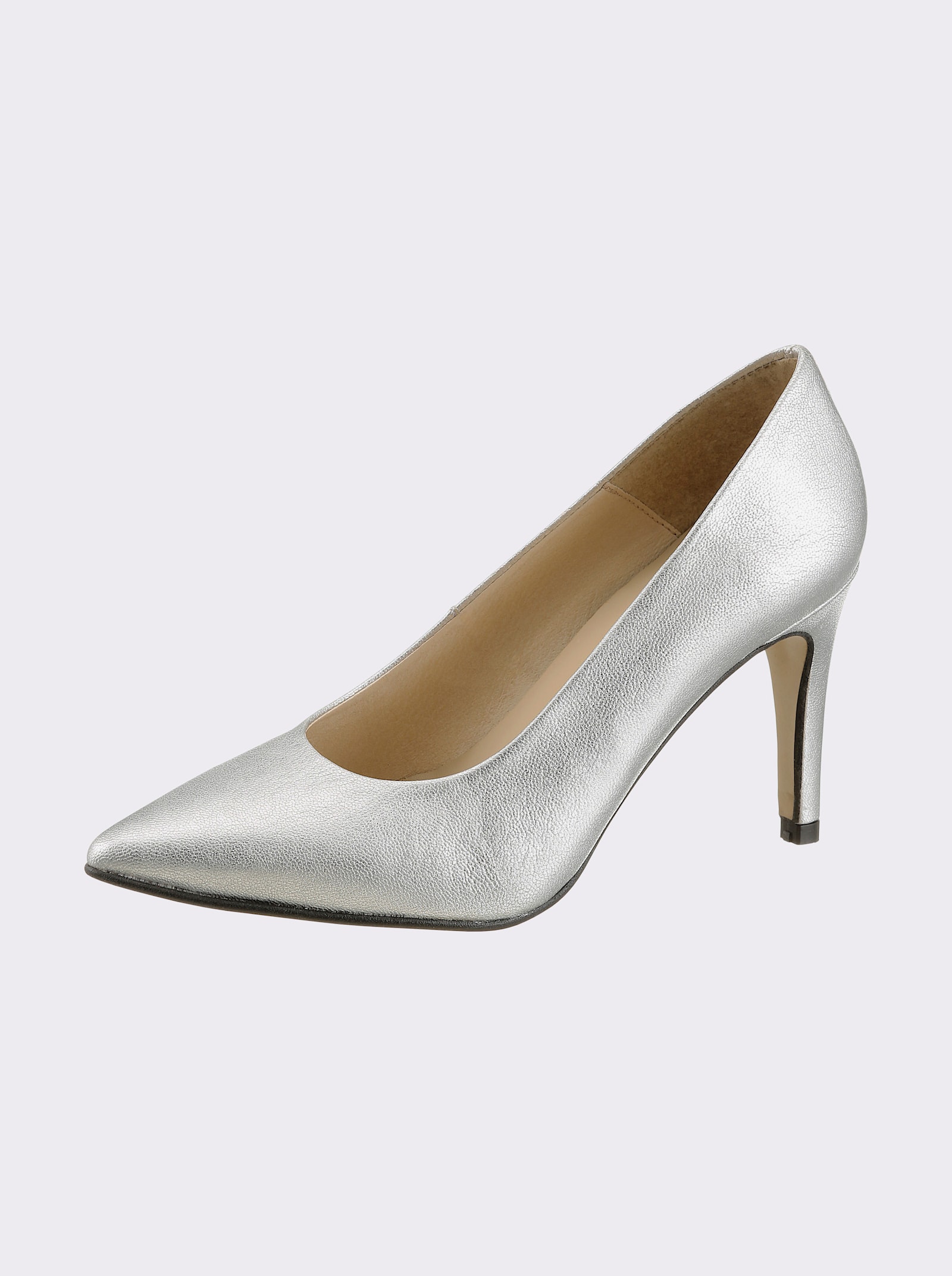 heine Pumps - silberfarben