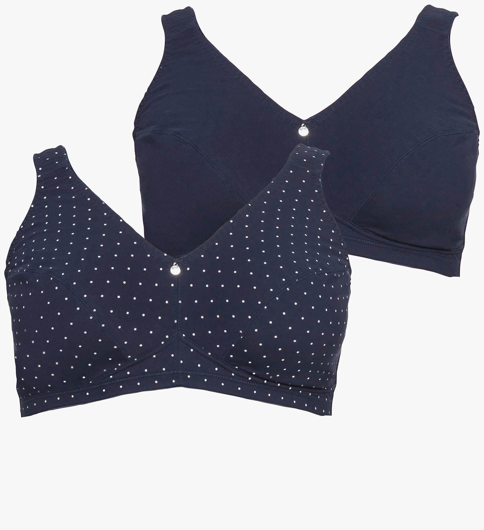 sheego Steunbeha zonder beugel in set van 2 - marine