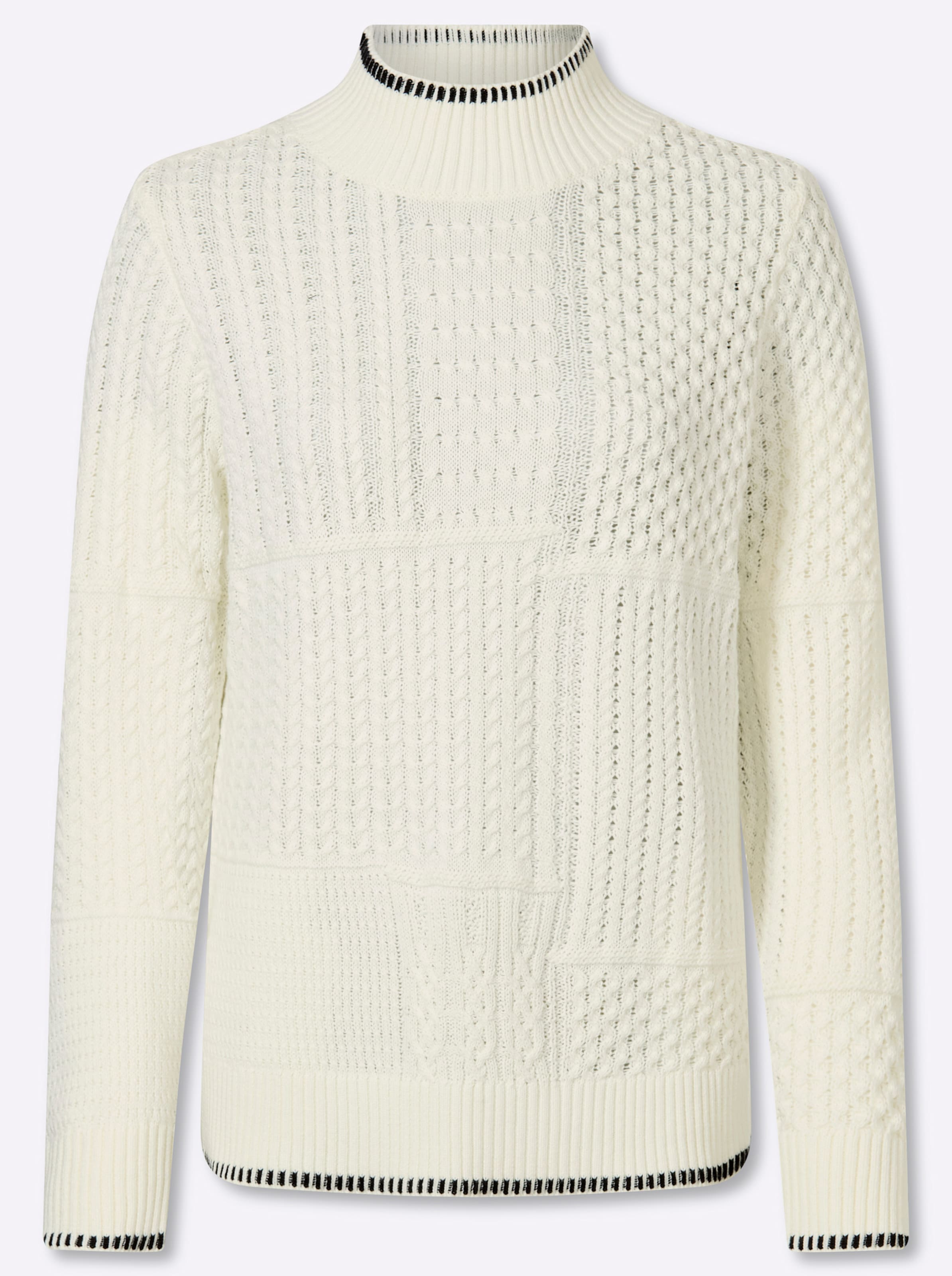 Thumbnail - Stehkragenpullover