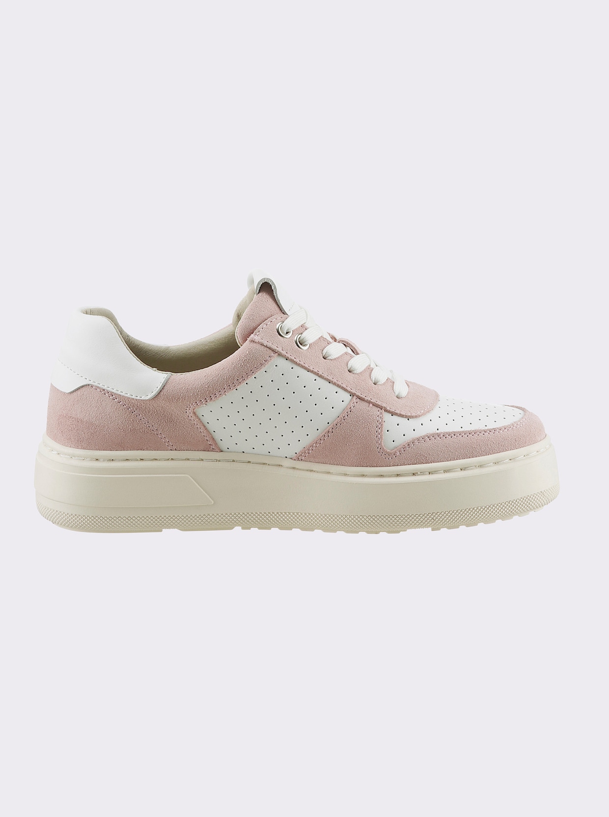 heine Sneaker - rosé- weiß