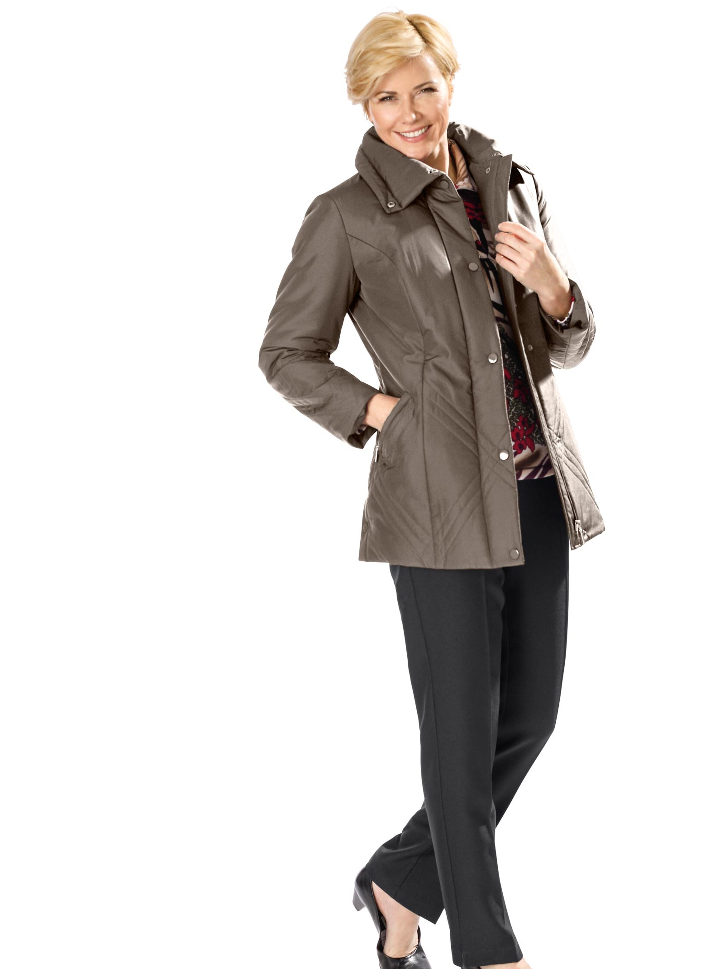 Jacke - taupe
