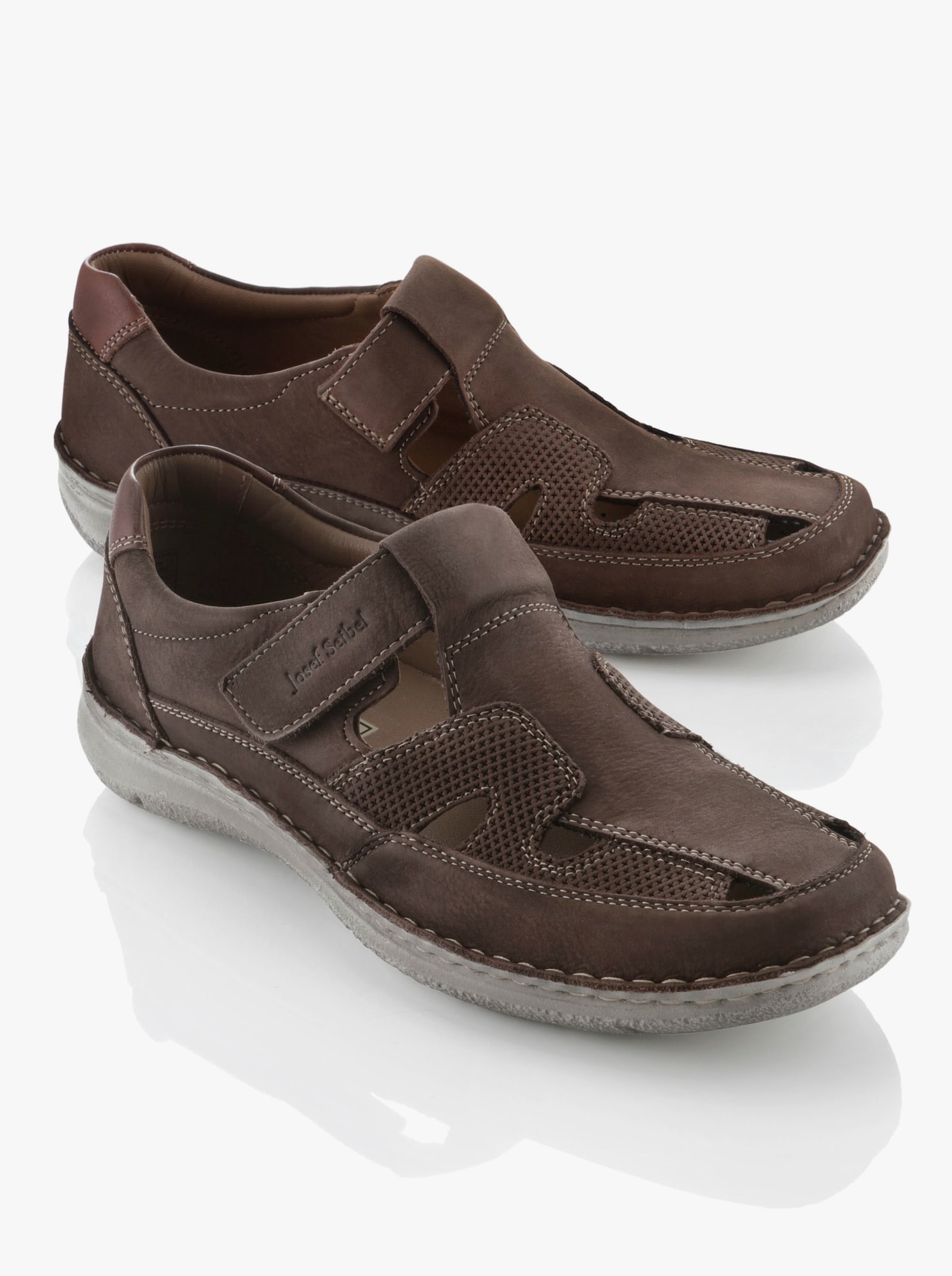 Josef Seibel Klettschuh aus Nubukleder - braun