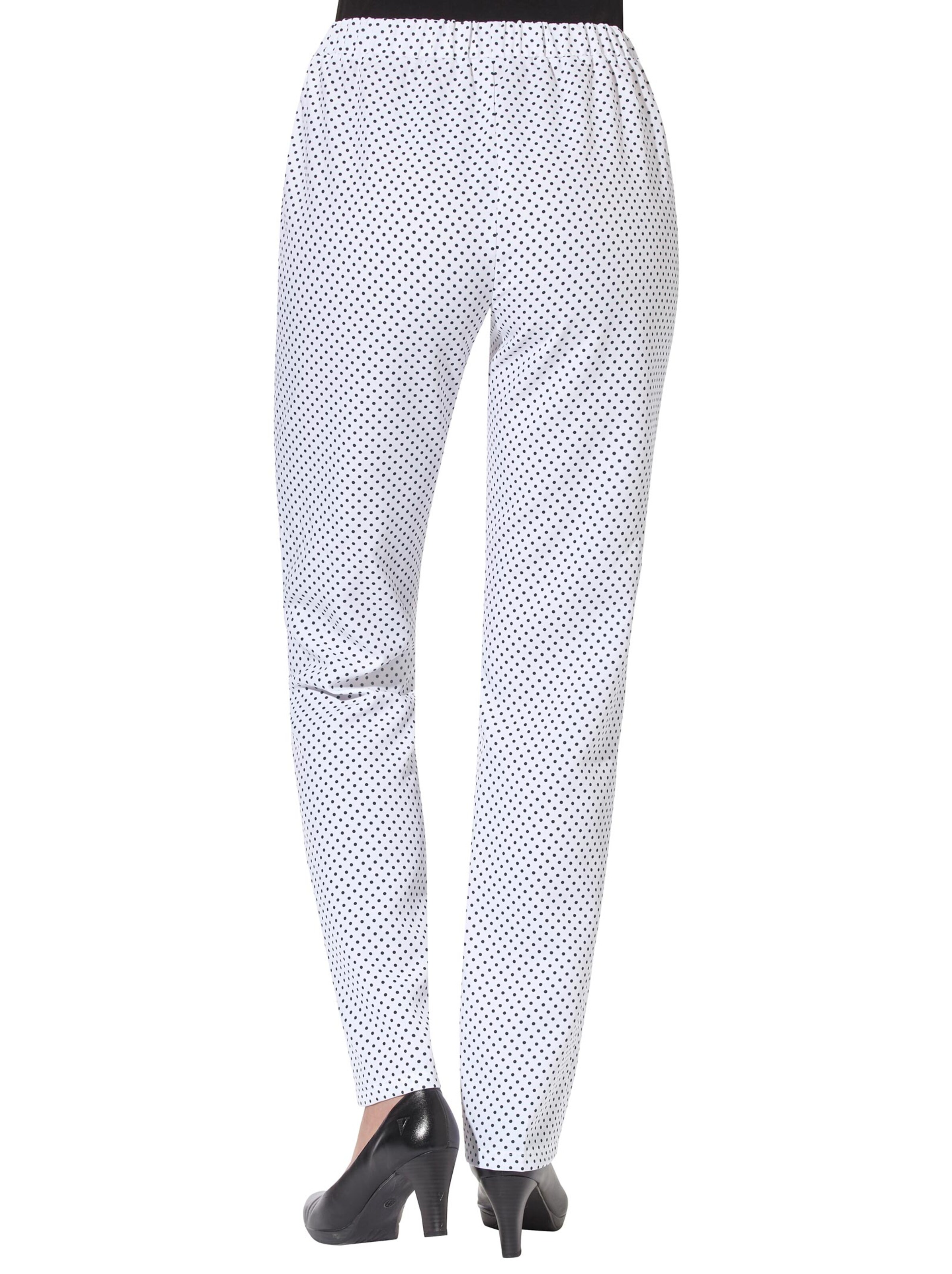 Hose - weiß-getupft