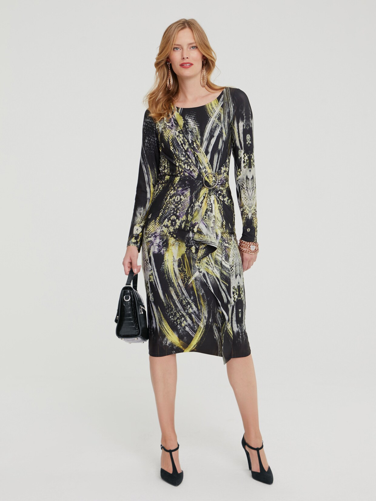 heine Druck-Kleid - bunt