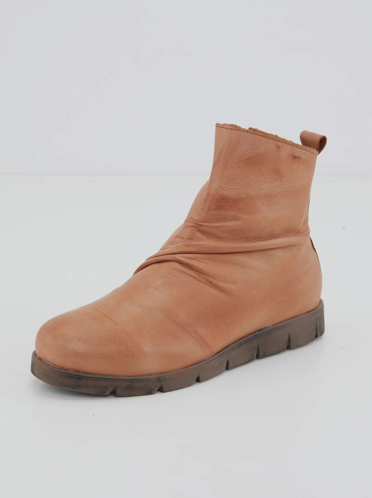 Andrea Conti Stiefelette - camel