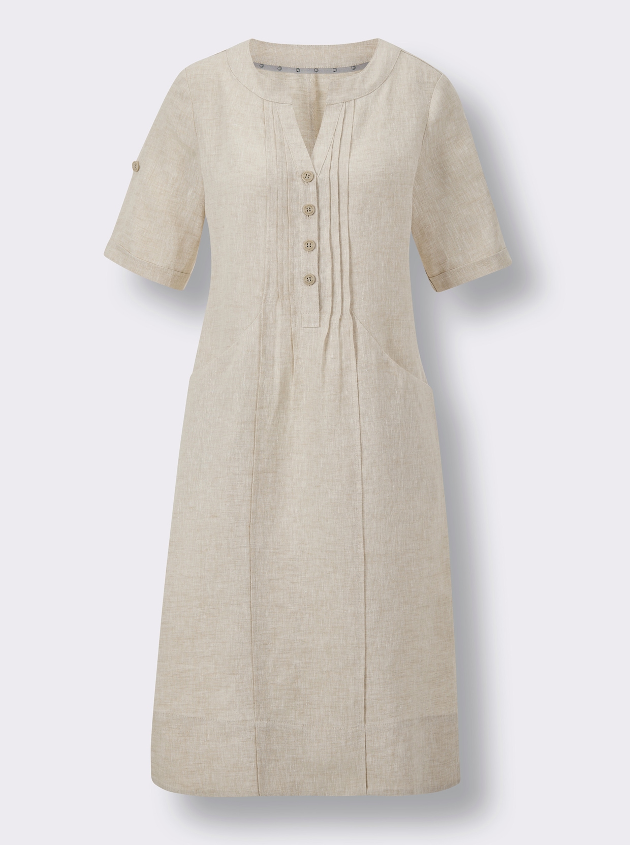 CREATION L PREMIUM Sommerkleid - sand-meliert