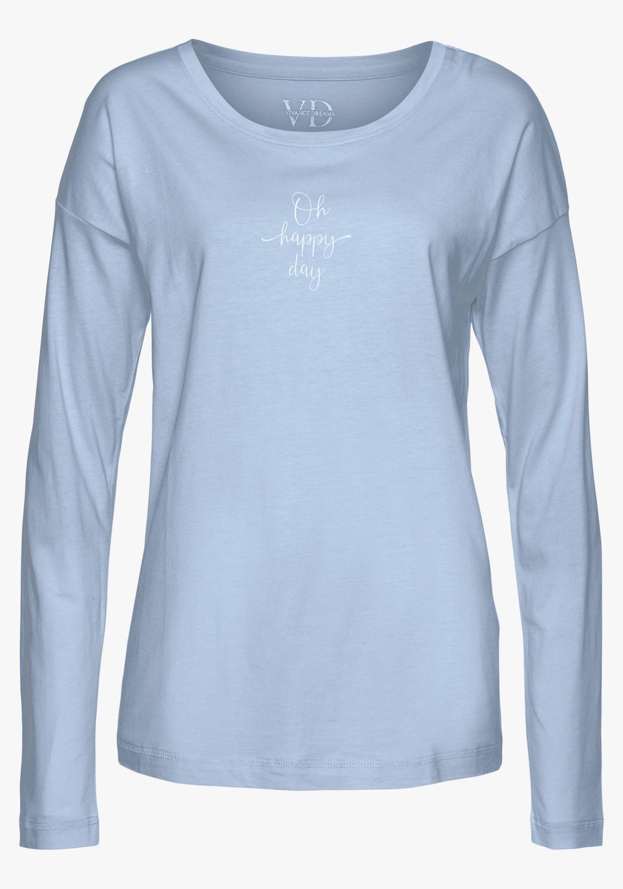 Vivance Dreams Haut de pyjama - bleu clair