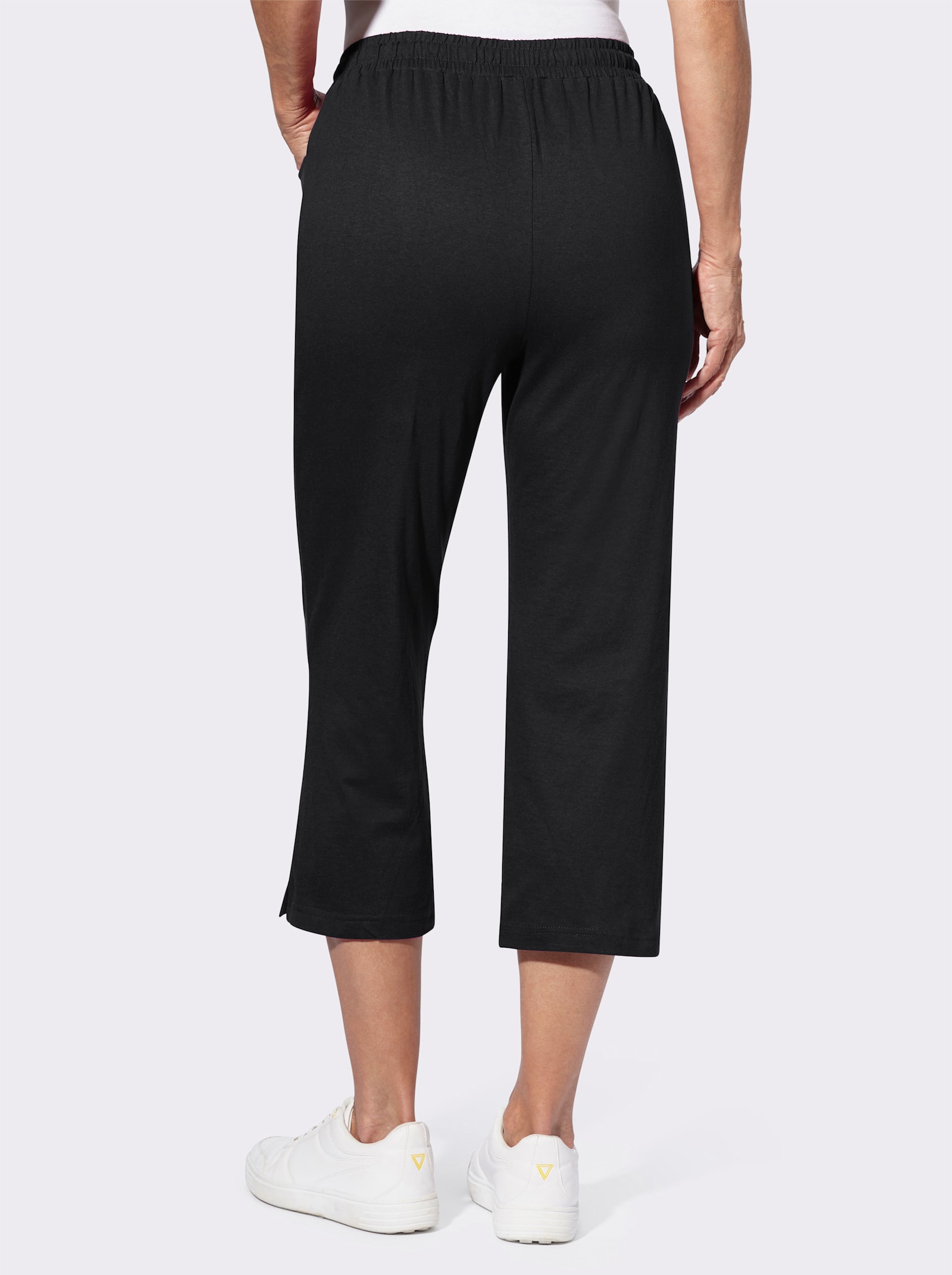 7/8 kalhoty pro volný čas - černá