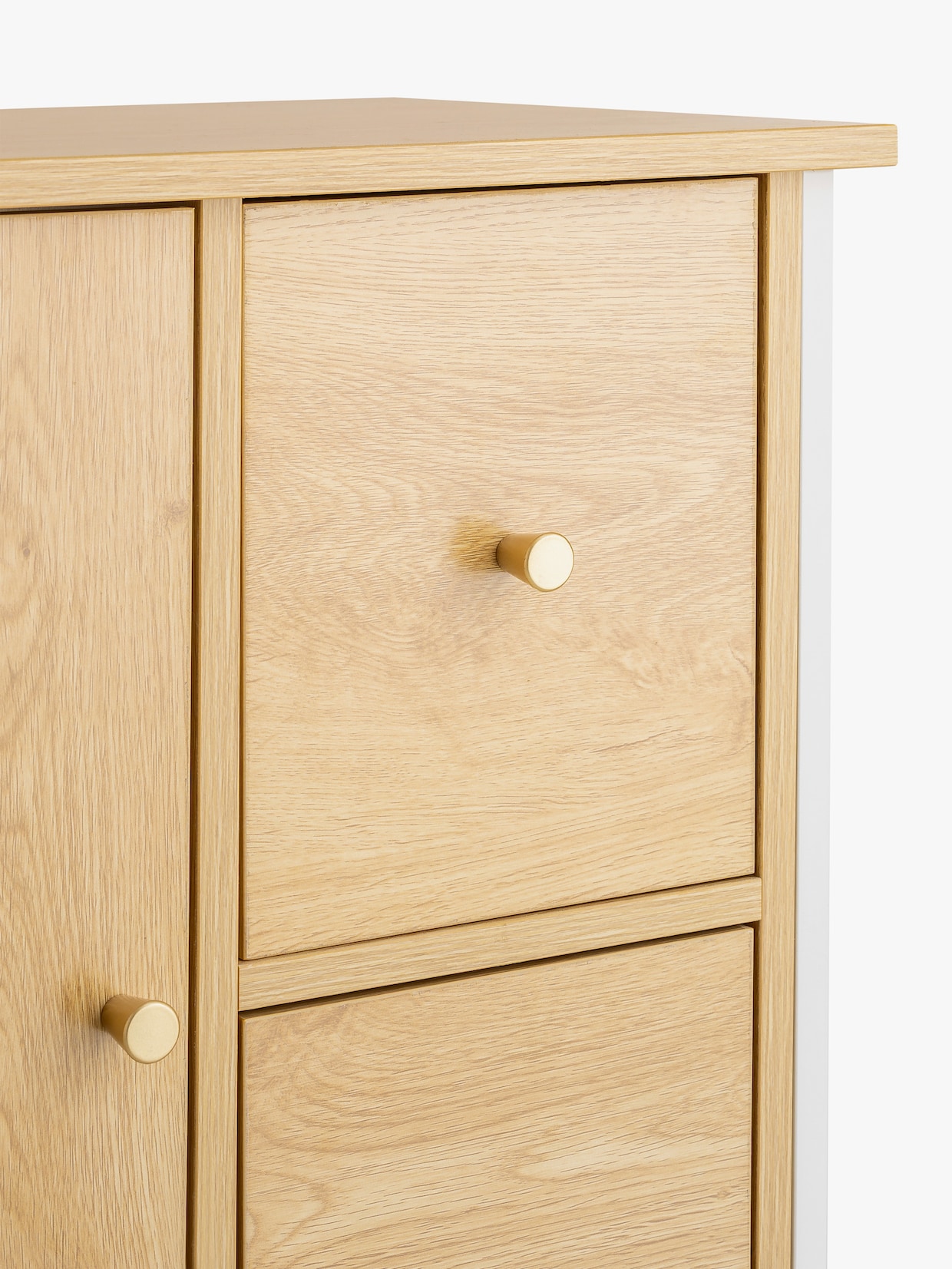 heine home Waschbecken-Unterschrank - weiß-natur