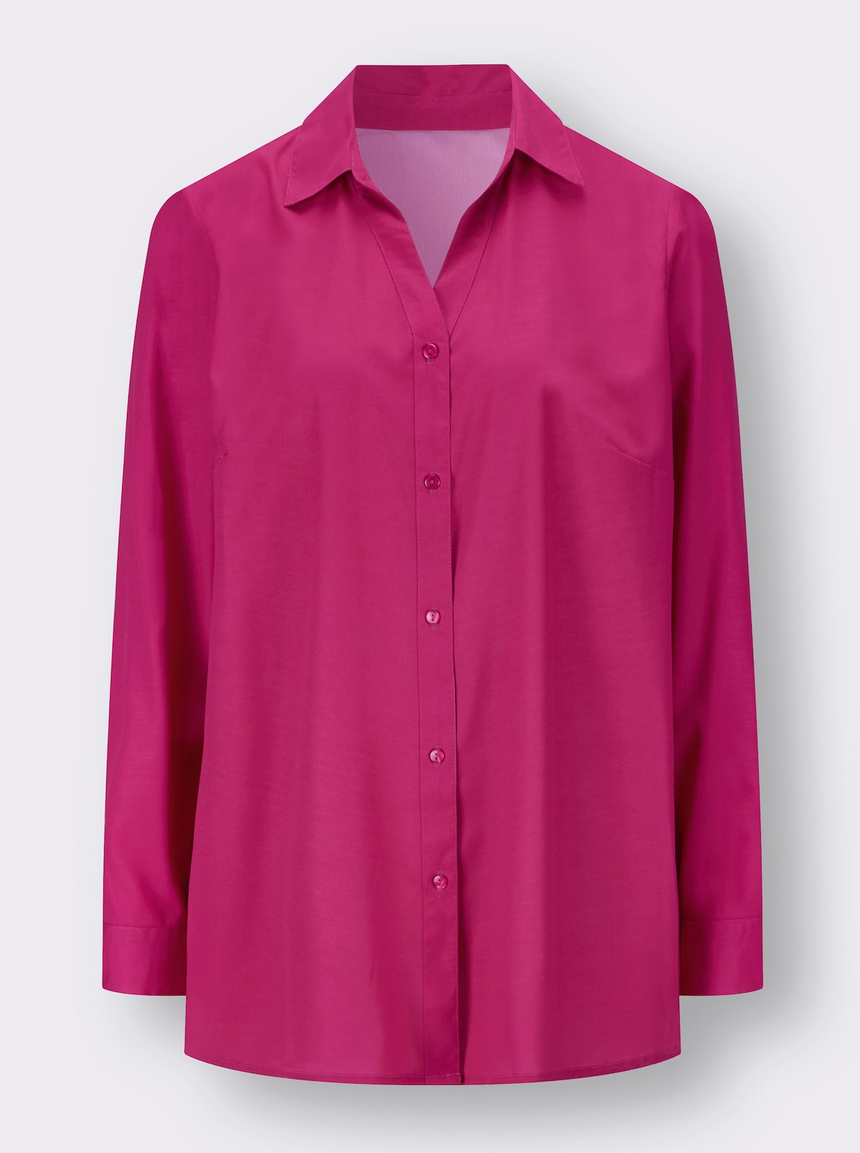 Longline blouse - pink