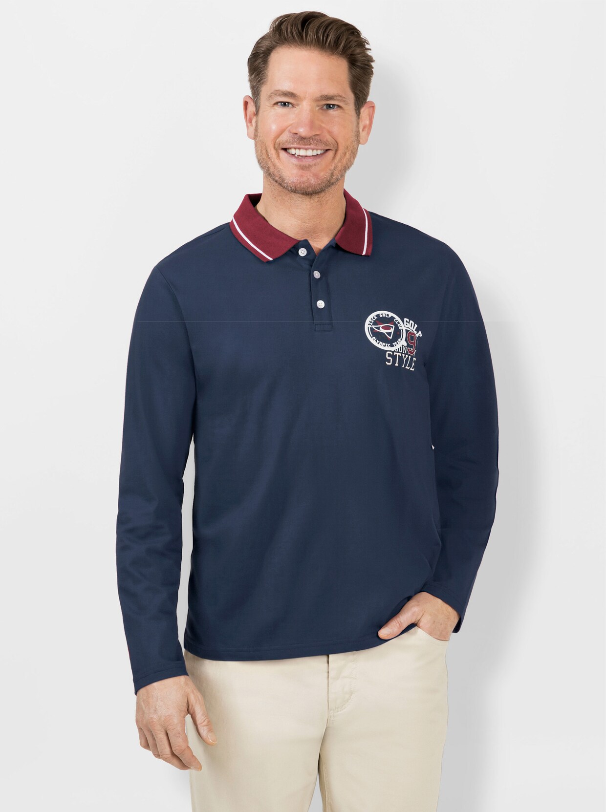 Catamaran Longsleeve - donkerblauw