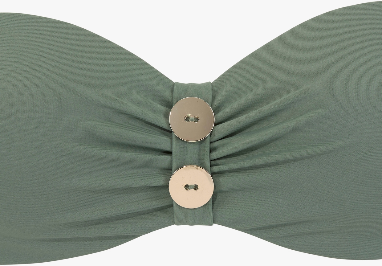 Vivance Maillot de bain bandeau à armatures - vert olive