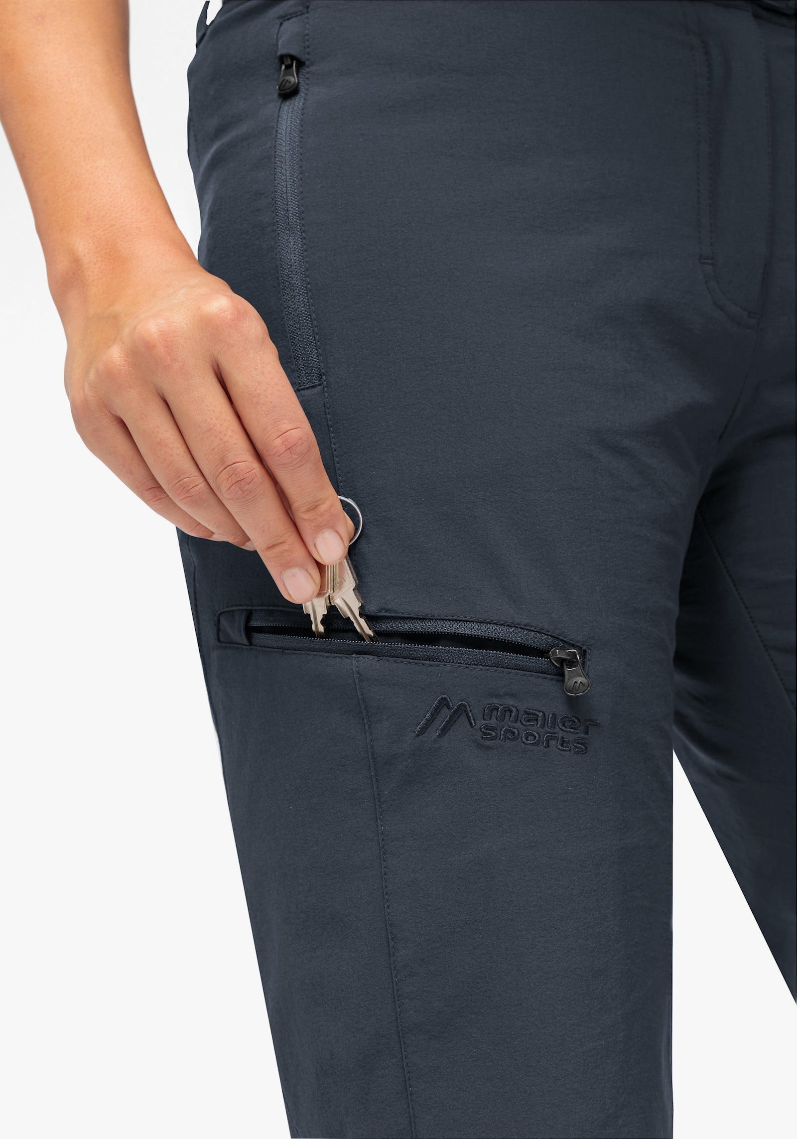 Maier Sports Outdoorhose - graphite