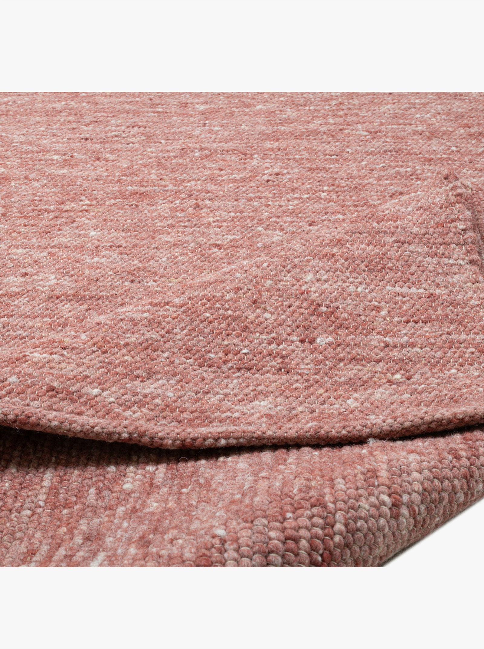 Theko Handwebteppich - rot