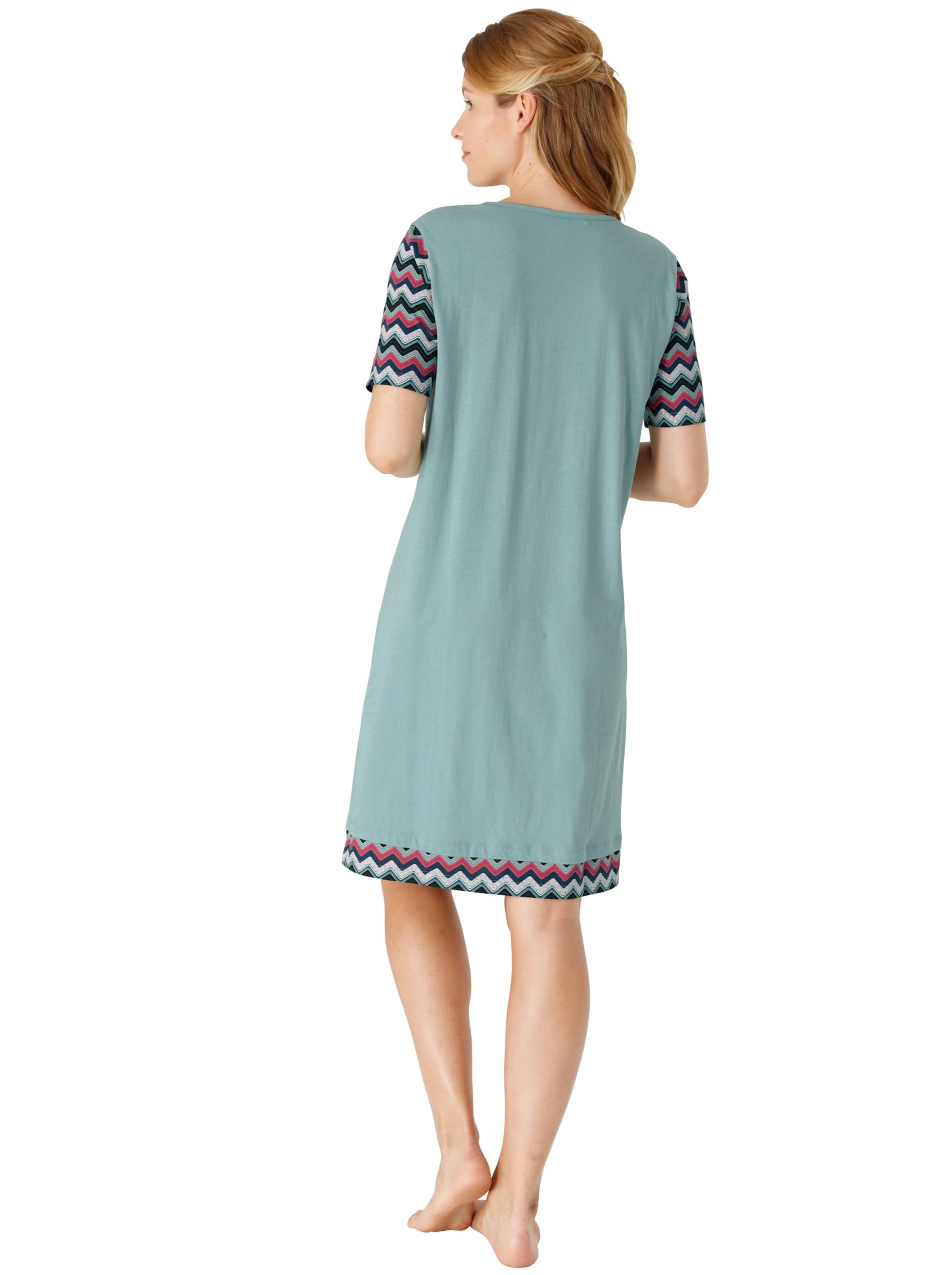 Nachthemd - mint-bedruckt