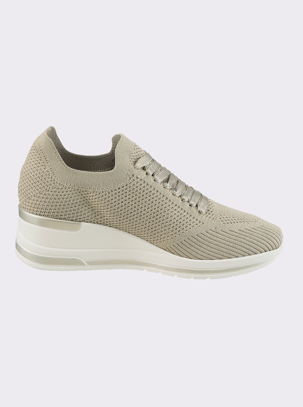 airsoft modern+ Keilsneaker - goldfarben