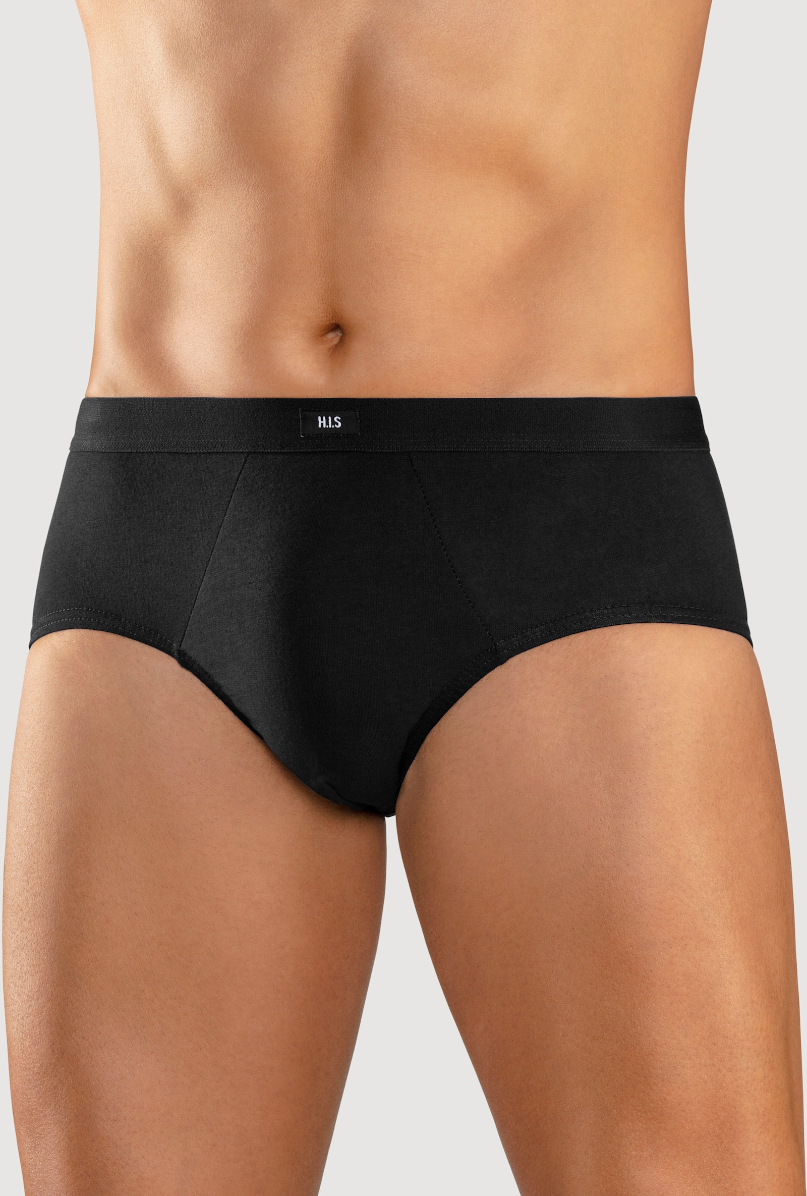 H.I.S Slip - marine, grau-meliert, schwarz