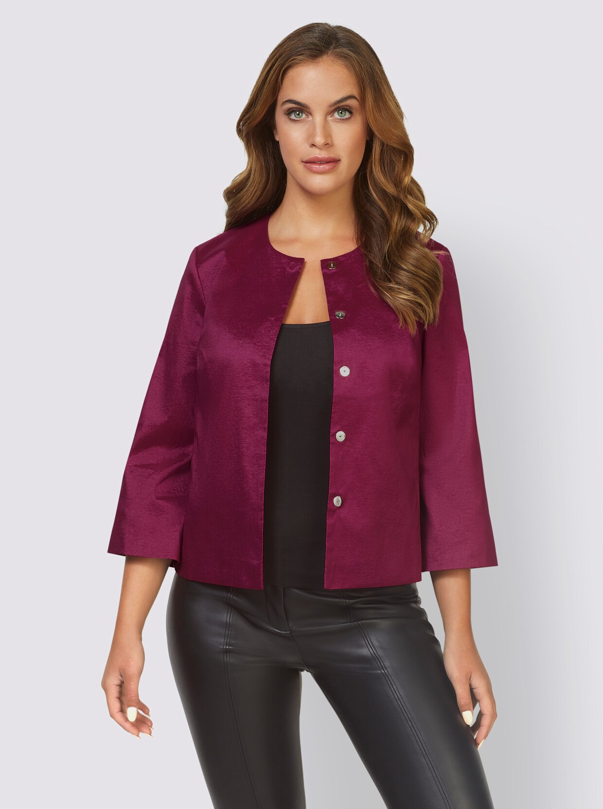 heine Blazer - magenta