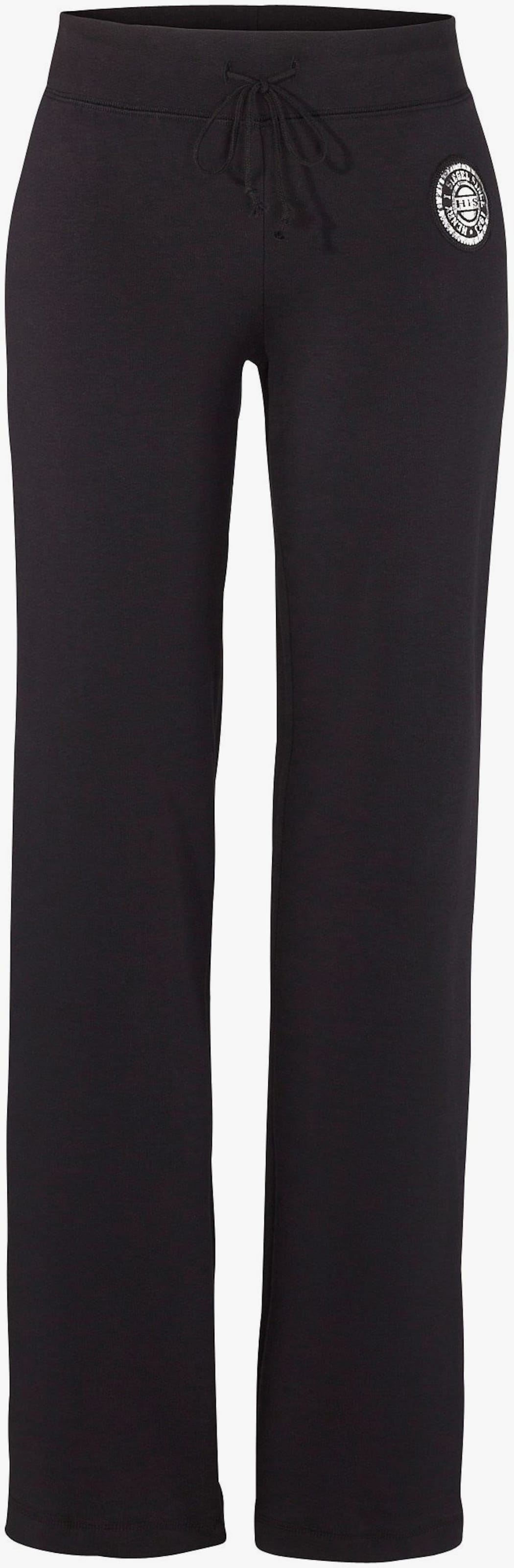 H.I.S Wellnesshose - schwarz