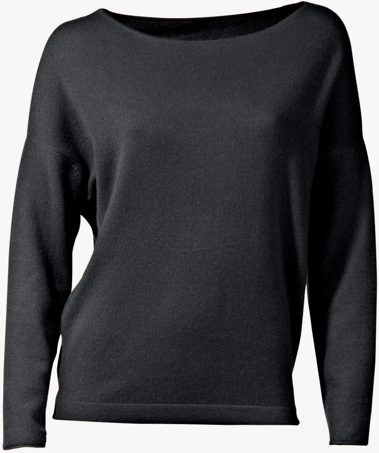 heine Pullover van kasjmier - zwart