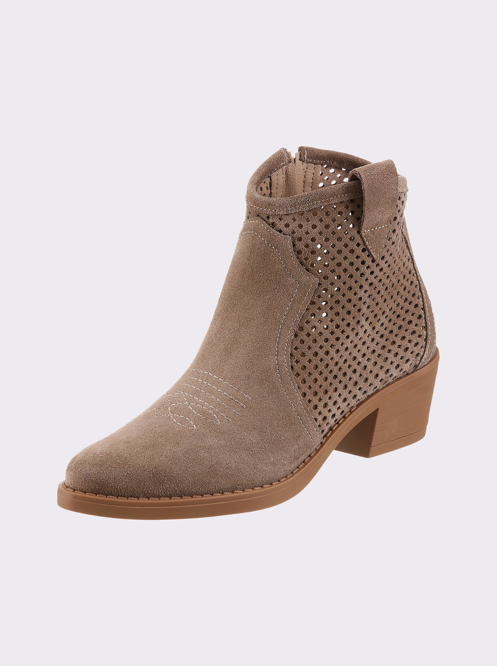 heine Stiefelette - taupe