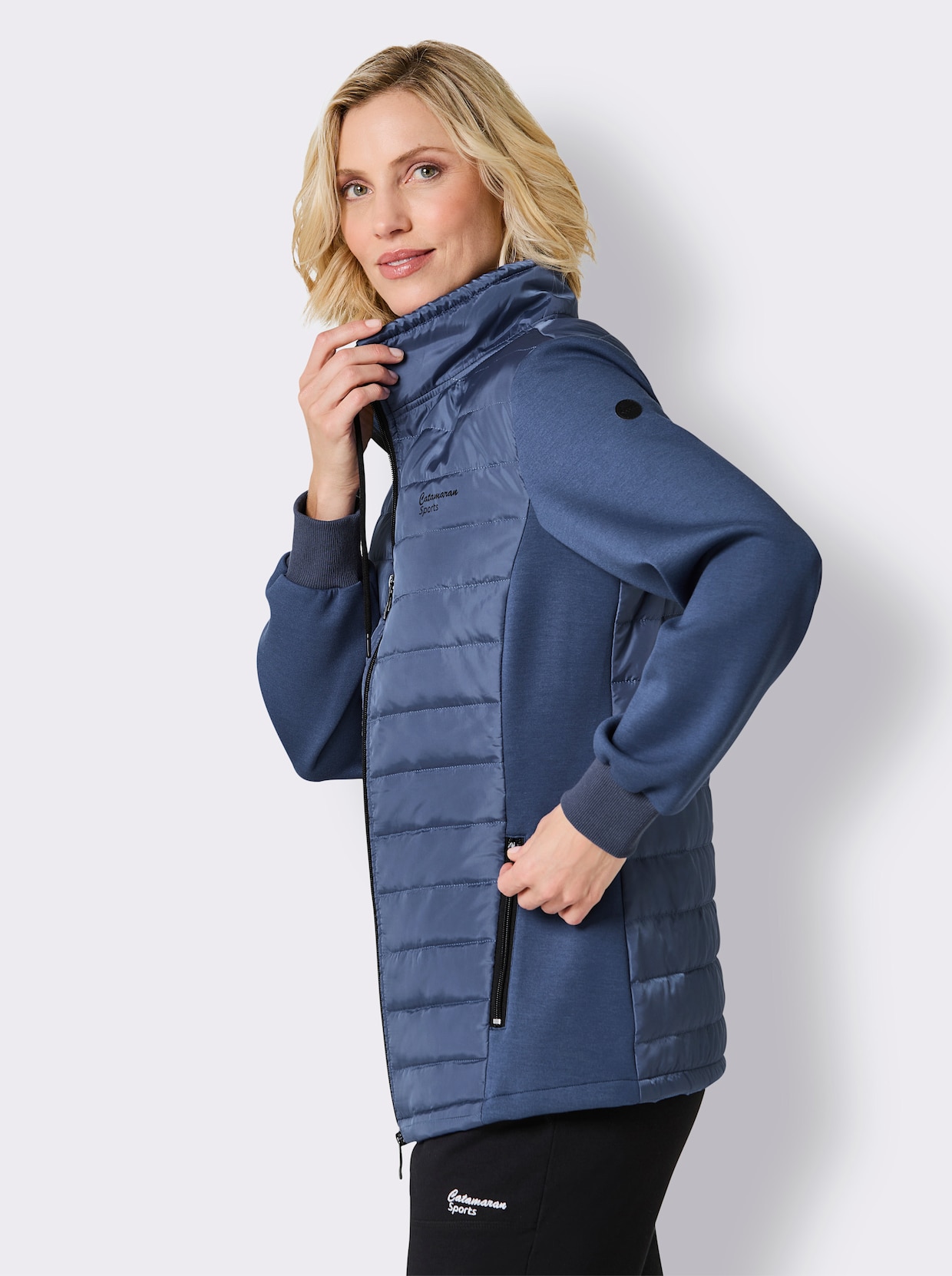 Catamaran Steppjacke - jeansblau