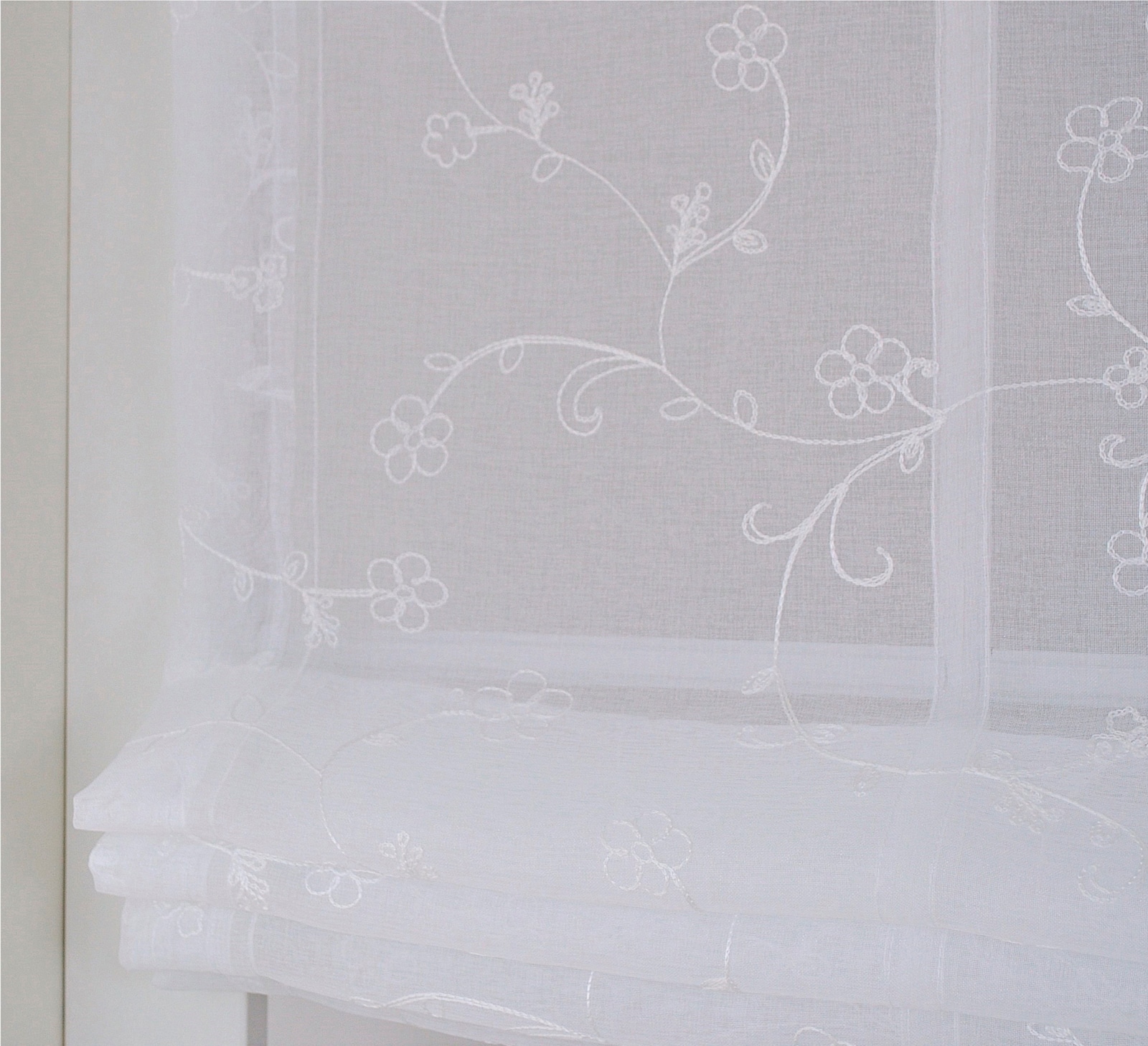 heine home Raffrollo - weiß