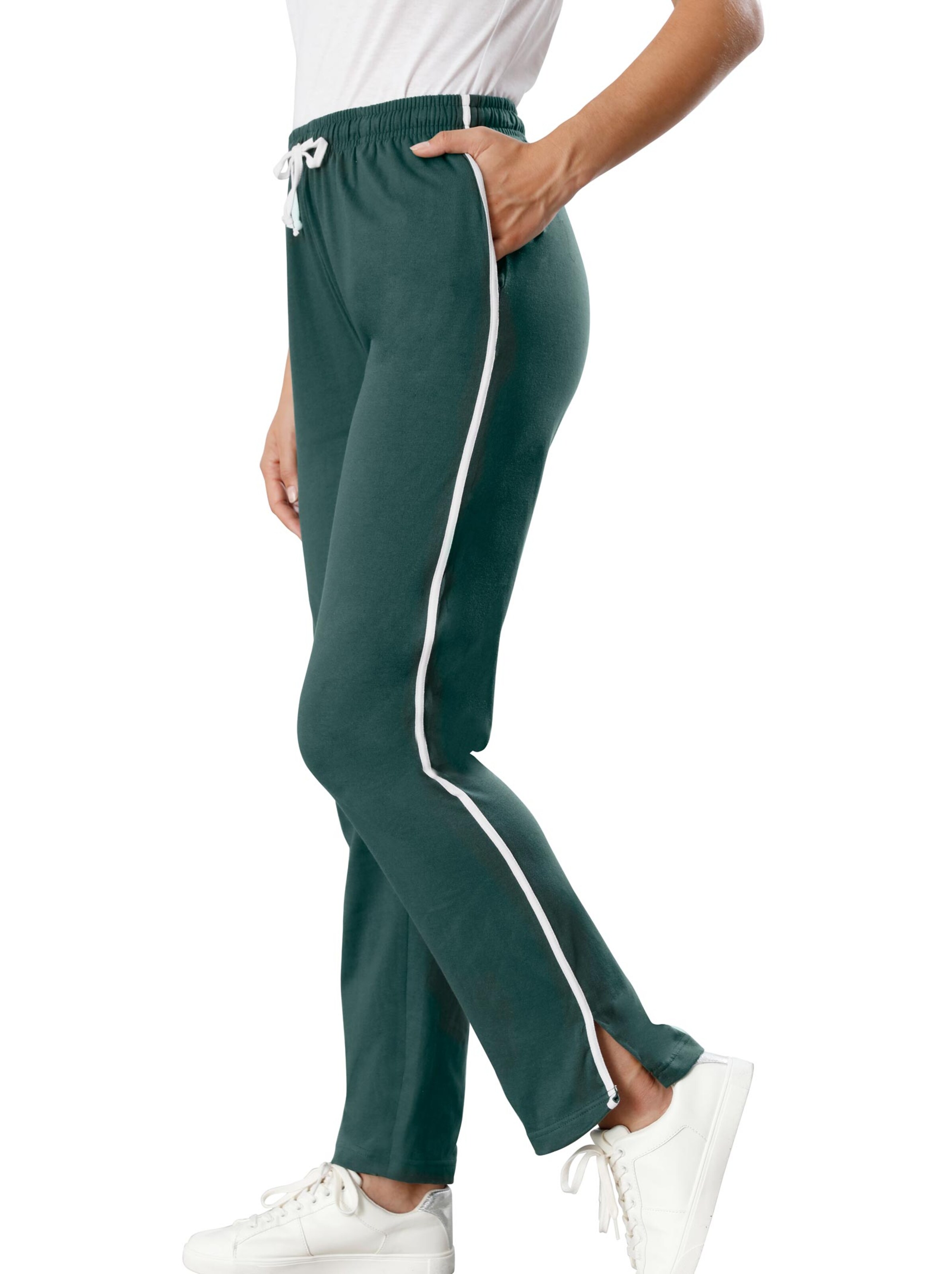 Freizeithose - dunkelgrün