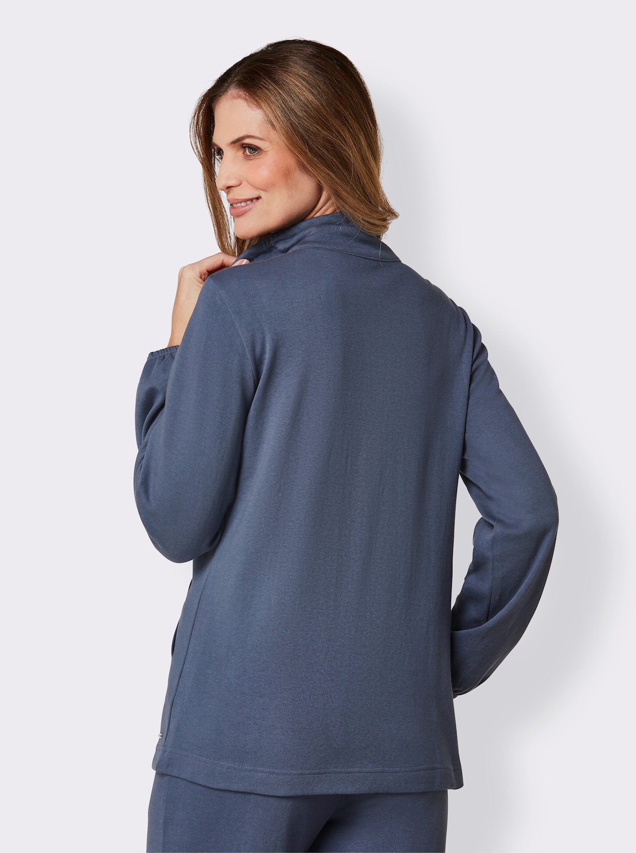 feel good Jacke - rauchblau