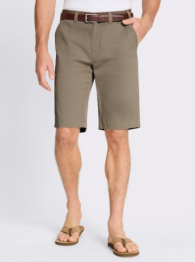 Marco Donati Bermudas mit Patten-Gesäßtaschen - schlamm
