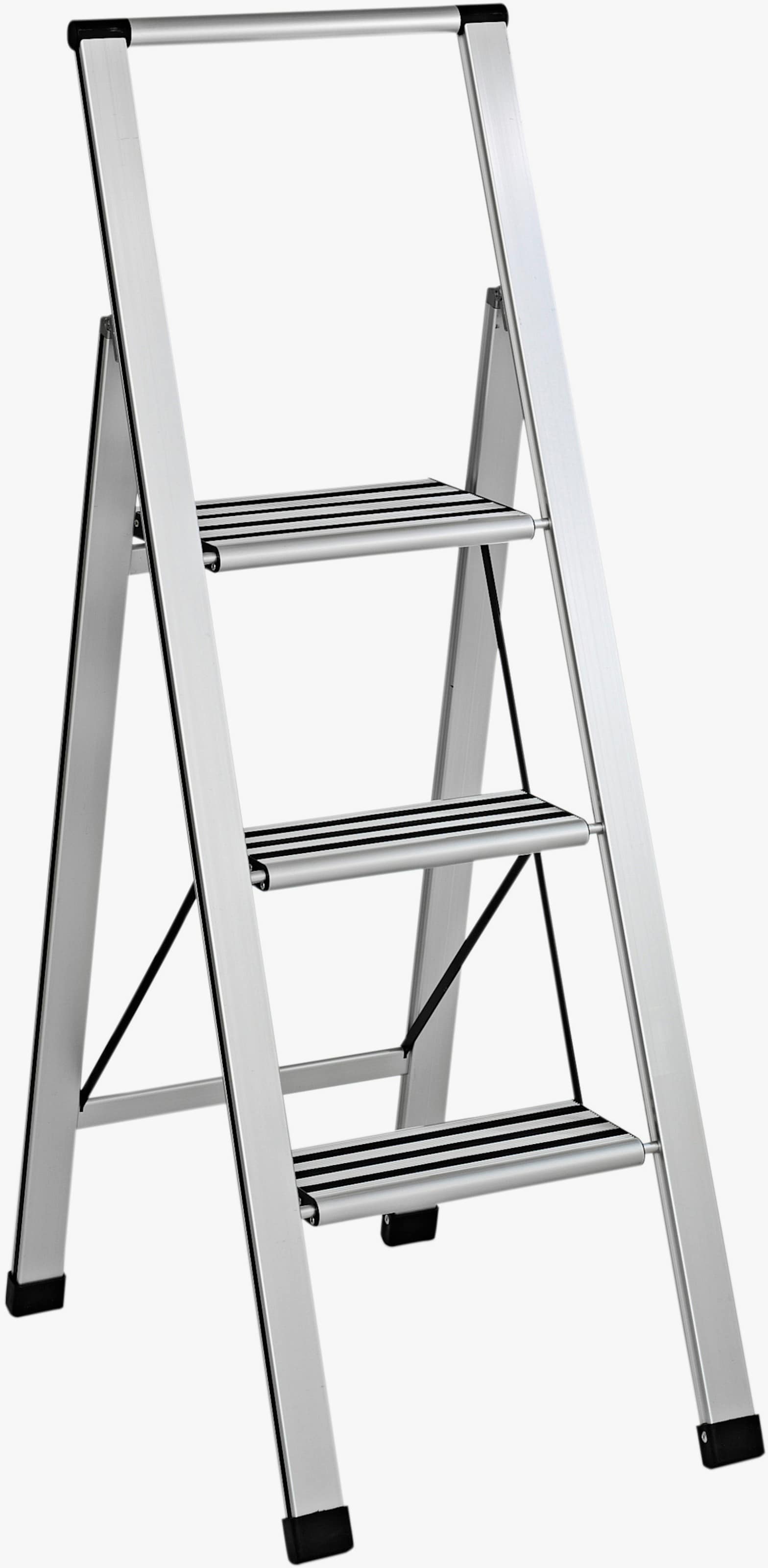 heine home Trittleiter - silberfarben