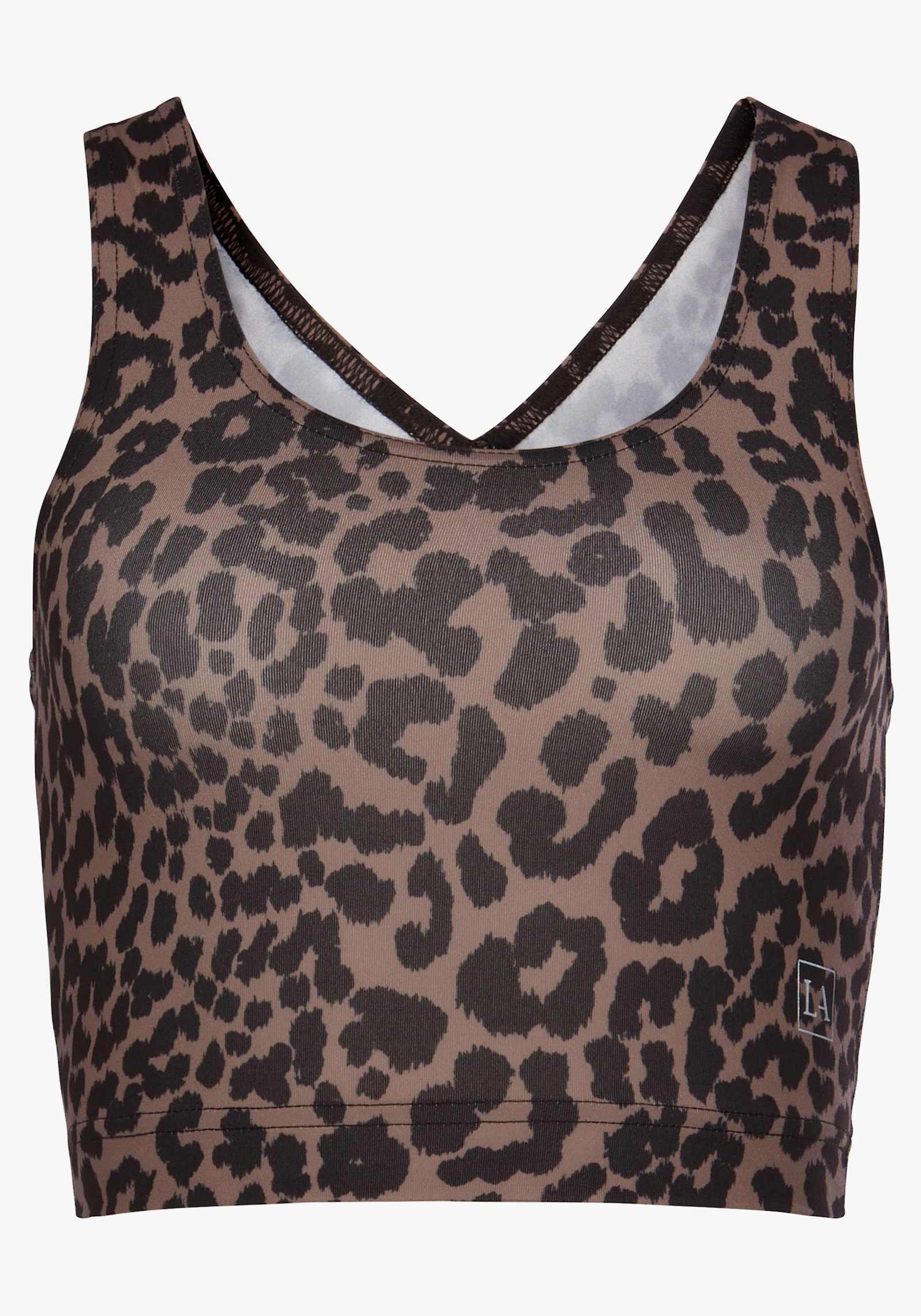 LASCANA ACTIVE Funktionsshirt - nougat-leo