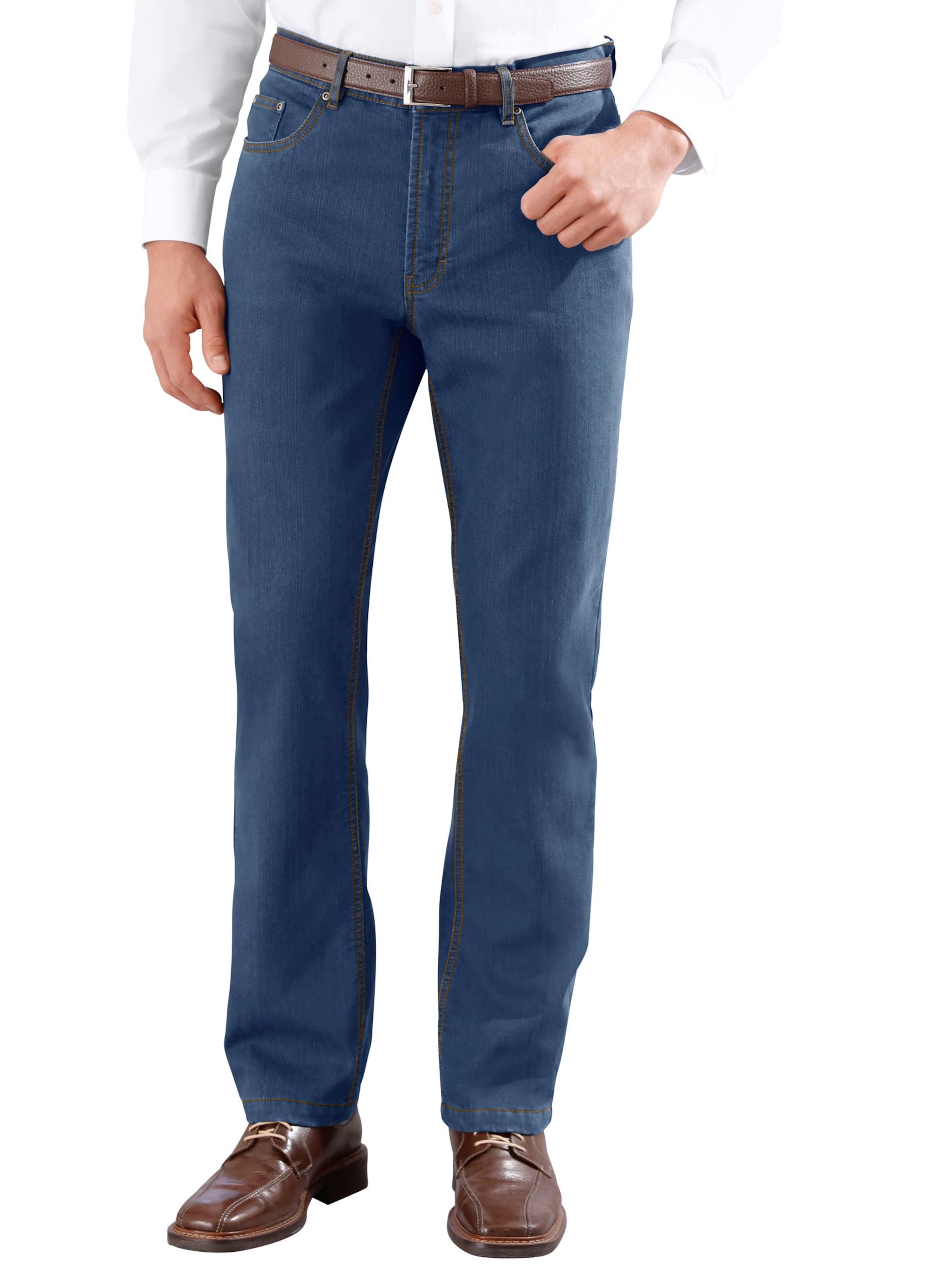 Thermo-Jeans - blue-stone-washed