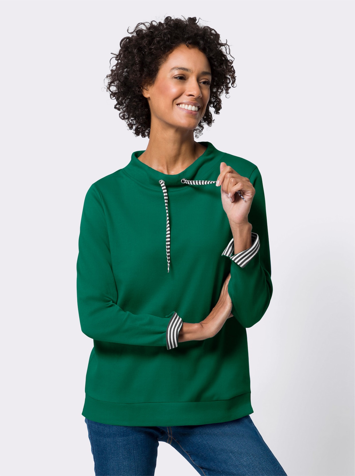 Sweatshirt - groen