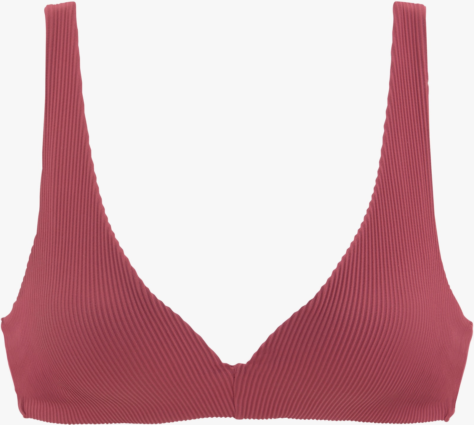 Sunseeker Triangel-Bikini-Top - rostrot