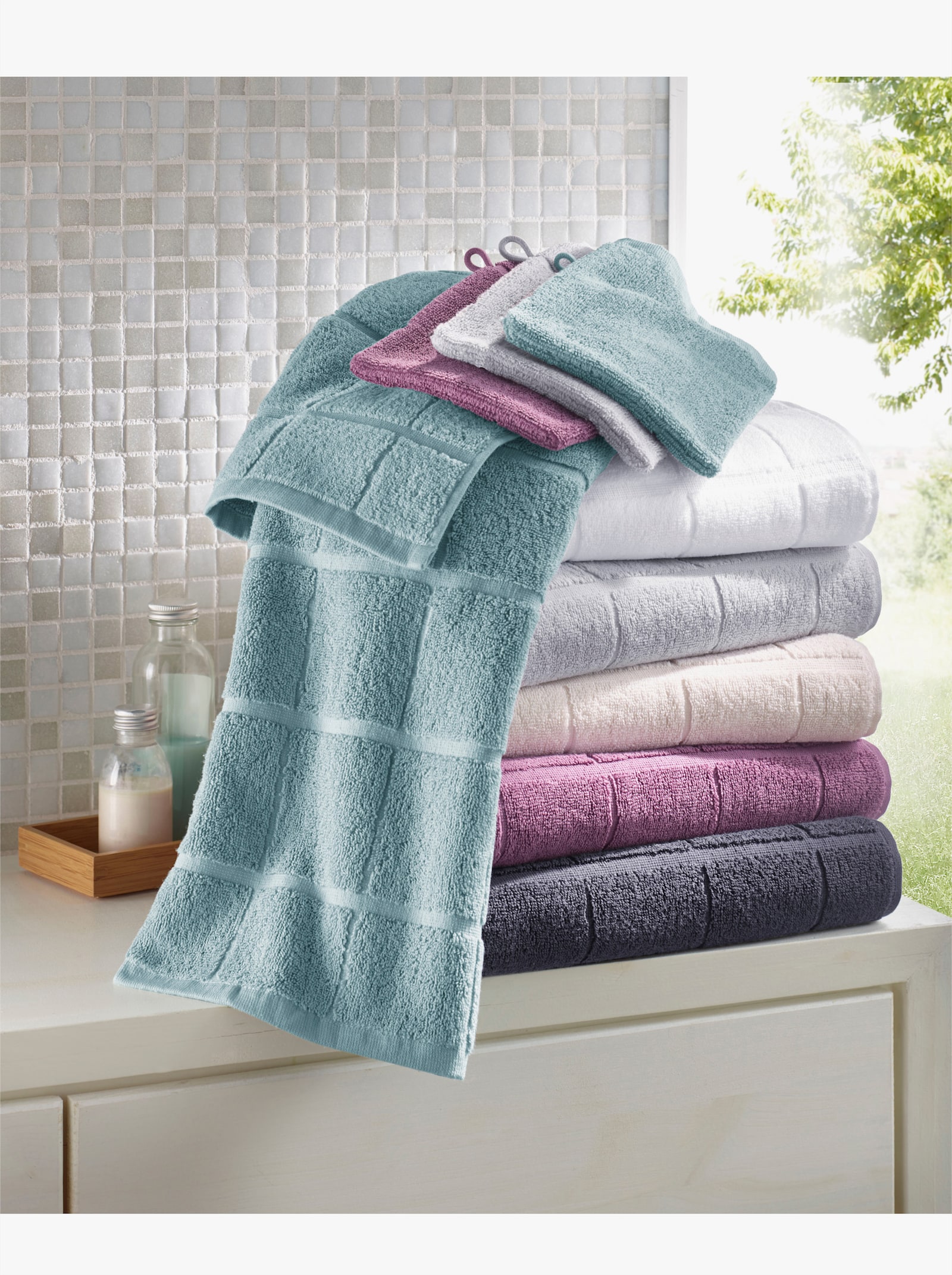 wäschepur Handtuch - beere