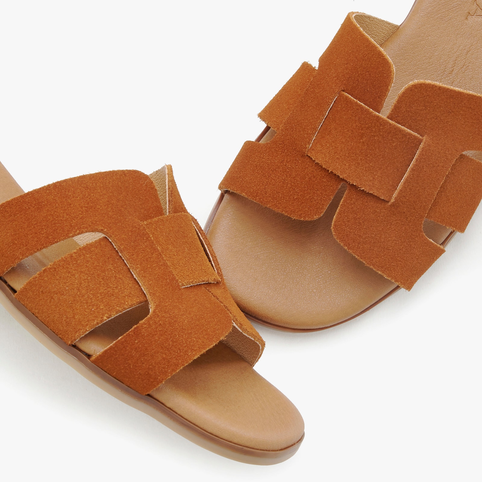 LASCANA Pantolette - camelfarben