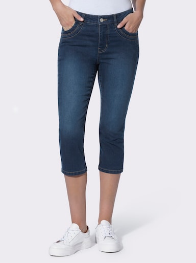 heine Caprijeans - blue-stone-washed