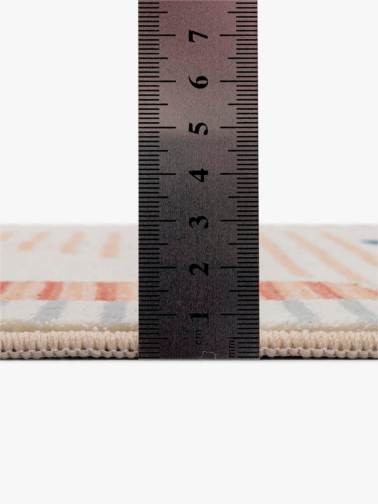 Theko Badematte - grau-bunt