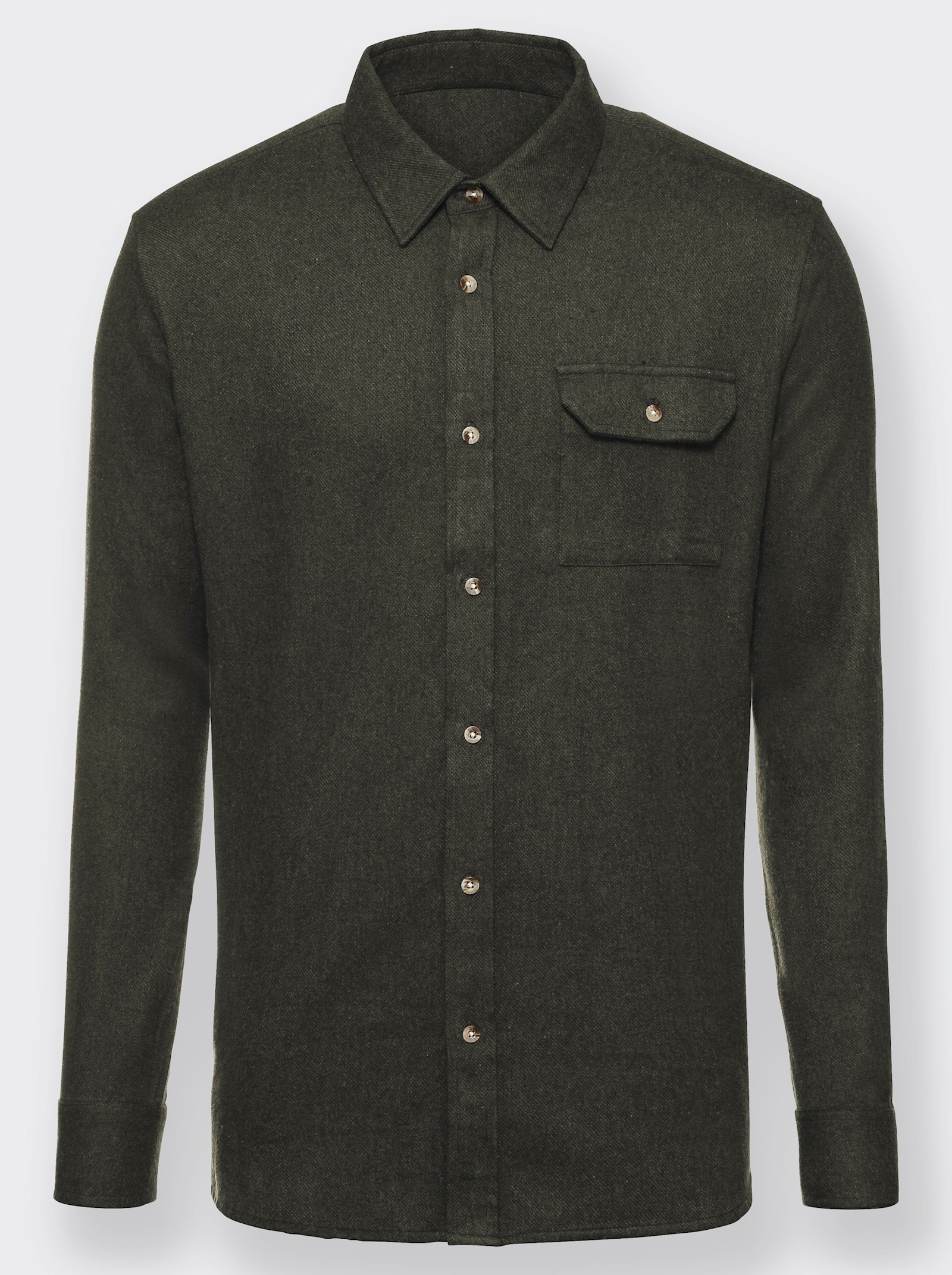 Catamaran Košile s dlouhým rukávem - olivová